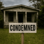 Why people sell their house – condemned property